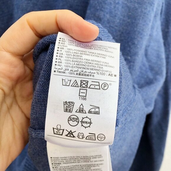 BANANA REPUBLIC Merino Extra Fine Sweater Size XL - Picture 9 of 11